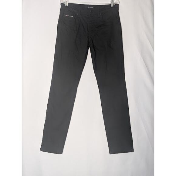 FRIED DENIM Mens Black Jeans Slim 32 x 32 Streetwear casual GothPunk futuristic - Picture 1 of 8